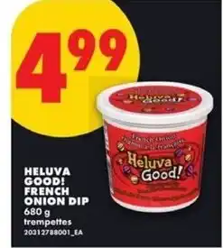 No Frills Heluva good! french onion dip offer