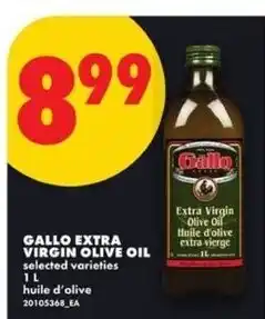 No Frills Gallo extra virgin olive oil offer