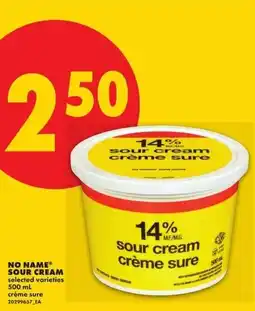 No Frills Sour cream offer