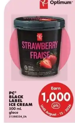 No Frills Pc black label ice cream offer