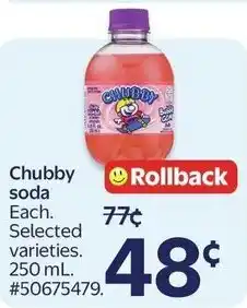 Walmart Chubby soda offer
