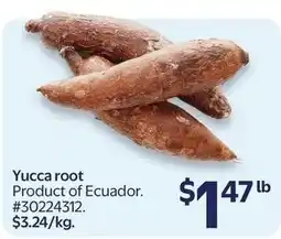 Walmart Yucca root offer