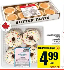 Food Basics Grandmother's tarts ct bakery donuts offer