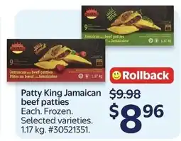 Walmart Patty King Jamaican beef patties offer