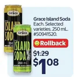 Walmart Grace Island Soda offer
