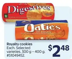 Walmart Royalty Cookies offer