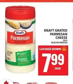 Food Basics Kraft grated parmesan cheese offer