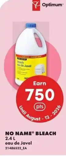 No Frills Bleach offer