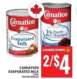 Food Basics Carnation evaporated milk offer