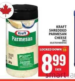 Food Basics Kraft shredded parmesan cheese offer