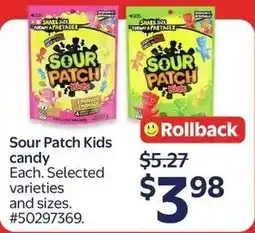 Walmart Sour Patch Kids Candy offer