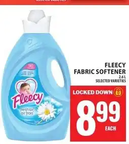 Food Basics Fleecy fabric softener offer
