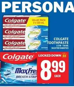 Food Basics Colgate toothpaste offer