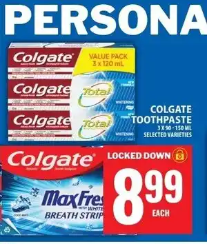 Food Basics Colgate toothpaste offer