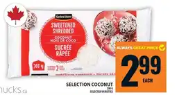 Food Basics Selection coconut offer