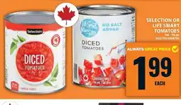 Food Basics Selection or life smart tomatoes offer