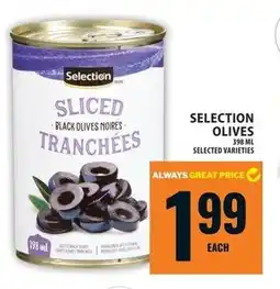 Food Basics Selection olives offer