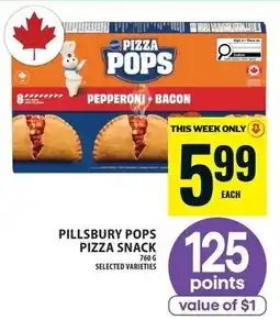 Food Basics Pillsbury pops pizza snack offer