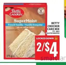 Food Basics Betty crocker cake mix offer