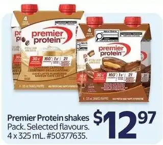 Walmart Premier Protein Shakes offer