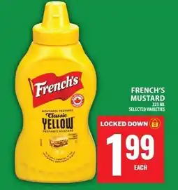 Food Basics French's mustard offer