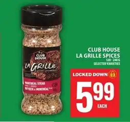Food Basics Club house la grille spices offer