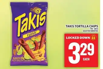Food Basics Takis tortilla chips offer