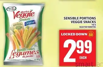 Food Basics Sensible portions veggie snacks offer