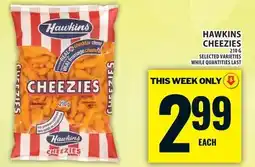 Food Basics Hawkins cheezies offer