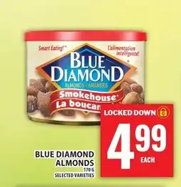 Food Basics Blue diamond almonds offer