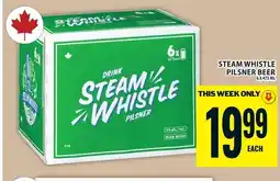 Food Basics Steam whistle pilsner beer offer