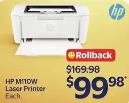 Walmart HP M110W Laser Printer offer