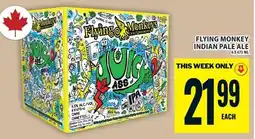 Food Basics Flying monkey indian pale ale offer