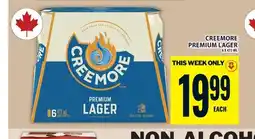 Food Basics Creemore premium lager offer