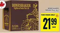 Food Basics Boneshaker indian pale ale offer