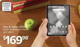 Walmart Onn. 8" Tablet 2026 offer