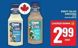 Food Basics Kraft salad dressing offer