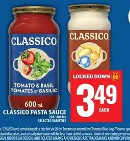 Food Basics Classico pasta sauce offer