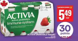 Food Basics Activia drinkable yogurt offer