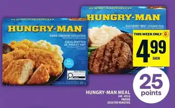 Food Basics Hungry-man meal offer
