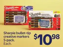 Walmart Sharpie bullet-tip creative markers offer