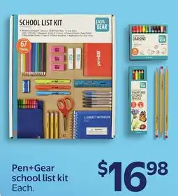 Walmart Pen+Gear school list kit offer
