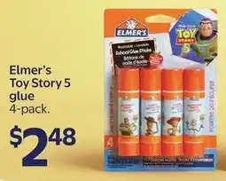 Walmart Elmer's Toy Story 5 glue offer