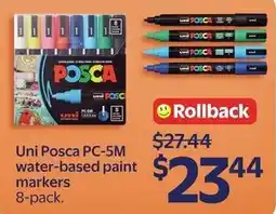 Walmart Uni Posca PC-5M water-based paint markers offer