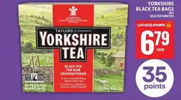 Food Basics Yorkshire black tea bags offer