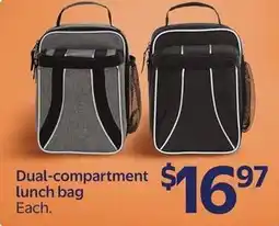 Walmart Dual-compartment lunch bag offer