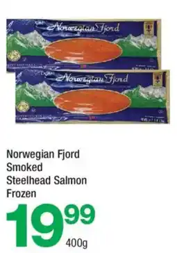 Highland Farms Norwegian Fjord Smoked Steelhead Salmon Frozen offer