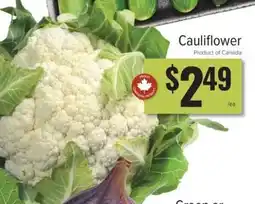 Produce Depot Cauliflower offer