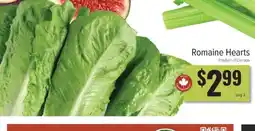 Produce Depot Romaine Hearts offer