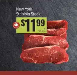 Produce Depot New York Striploin Steak offer